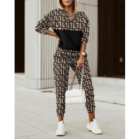 Black and White Jumper