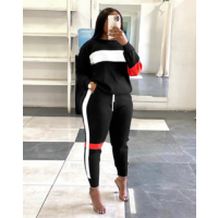 Black and Red Jumper